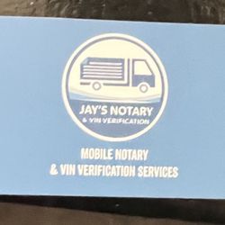 Jay’s Notary & VIN Verification Services