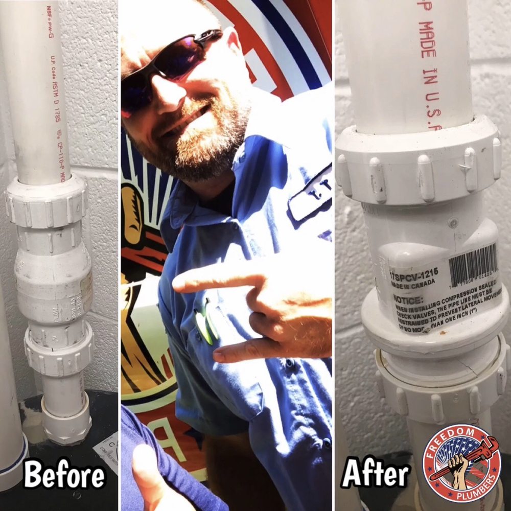 Slide of Freedom Plumbers