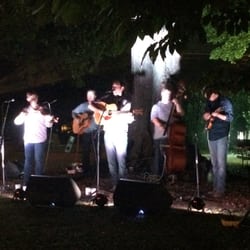Historic Columbia - The Mustache Brothers perform under the stars for Historic Columbia's annual Bidding, Bluegrass, & BBQ. So much fun!