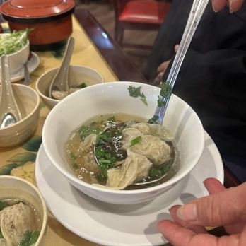 Din Ho Chinese BBQ - Wanton S1. Wonton Soup - Barbeque Near Me - Austin, Texas Din Ho Chinese BBQ - Wanton S1. Wonton Soup - Barbeque Near Me - Austin, Texas