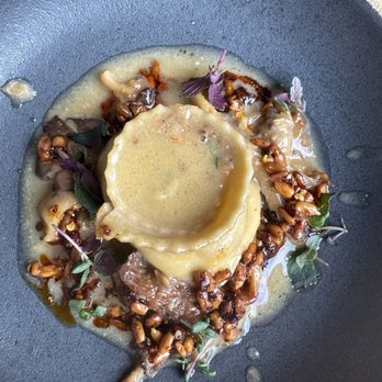 Harbinger - Sweet corn and ricotta stuffed pasta - New American Near Me - Des Moines, Iowa Harbinger - Sweet corn and ricotta stuffed pasta - New American Near Me - Des Moines, Iowa