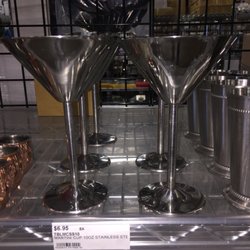 Ace Mart Restaurant Supply - Stainless martini glasses $6.95