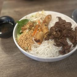 Saito & Pho - BBQ Pork and Spring Roll Vermicelli - Very tasty