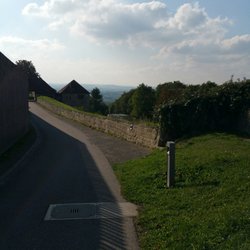 Burgruine Hohenasperg - Burgmauer