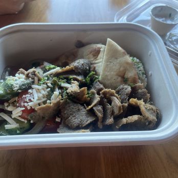 Kali Stanford - Lamb plate - Greek Near Me - Palo Alto, California