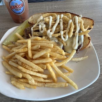 The Claw House - Inlet Steak sandwich - Seafood Near Me - Murrells Inlet, South Carolina