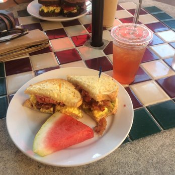 Coffee Republic - Breakfast bistro sandwich and raspberry iced tea - Cafes Near Me - Folsom, California Coffee Republic - Breakfast bistro sandwich and raspberry iced tea - Cafes Near Me - Folsom, California