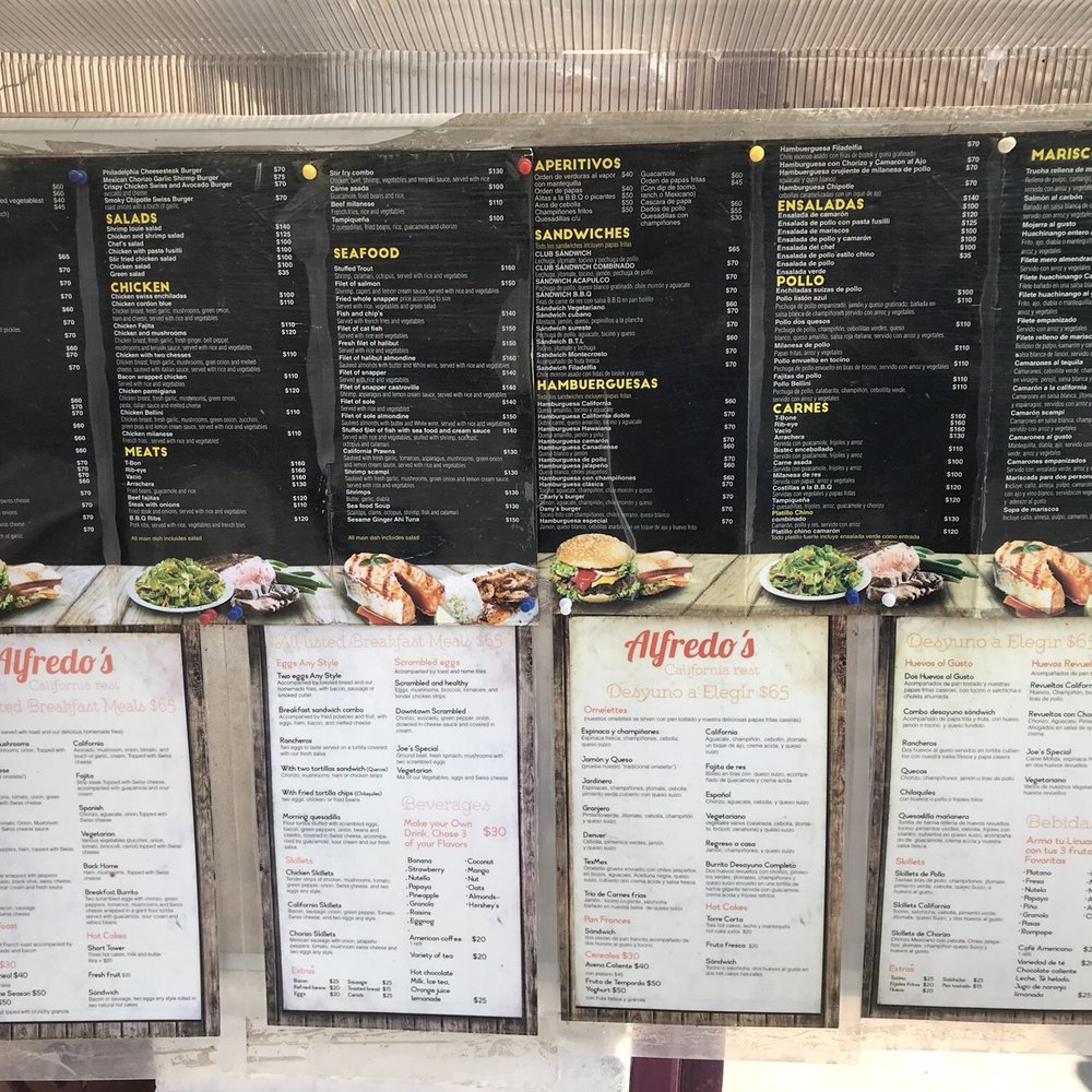 Alfredo's California - Mexican Near Me - Chapala, JAL