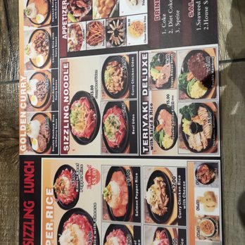 Sizzling Lunch - Menu - Japanese Near Me - Goleta, California