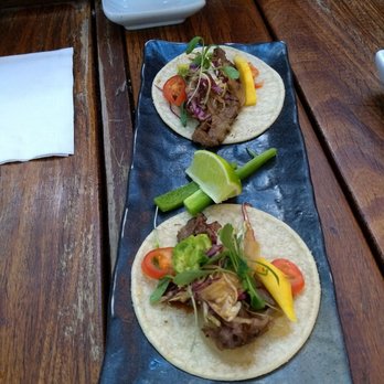 Kata Robata - Kobe beef tacos... I personally don't believe it's real kobe beef buuuuut they're good! - Sushi Bars Near Me - Houston, Texas