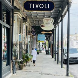 Exterior outside entrance of Tivoli - New Orleans, Louisiana Exterior outside entrance of Tivoli - New Orleans, Louisiana