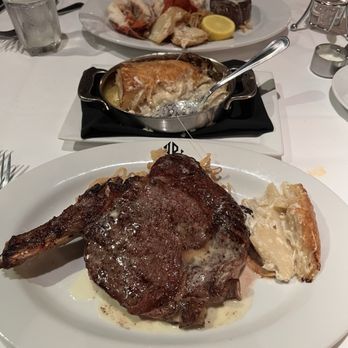 Hyde Park Prime Steakhouse - Bone in ribeye steak - Steakhouses Near Me - Daytona Beach, Florida