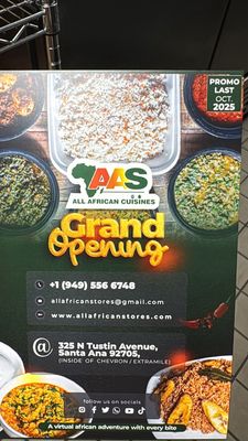 Menu photo 8 All African Cuisines Santa Ana, CA