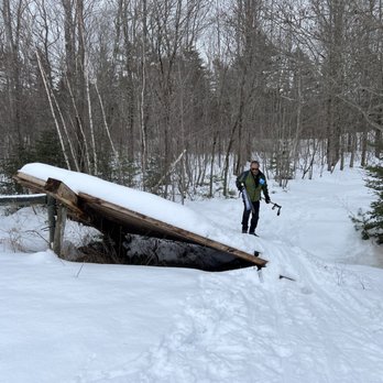 Carter's X-C Ski Centers - Bridge to Carter field was out - Ski Resorts Near Me - Bethel, Maine Carter's X-C Ski Centers - Bridge to Carter field was out - Ski Resorts Near Me - Bethel, Maine