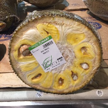 H Mart - Plano - This is what a jackfruit looks like on the inside. - Grocery Near Me - Plano, Texas H Mart - Plano - This is what a jackfruit looks like on the inside. - Grocery Near Me - Plano, Texas