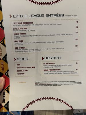 Menu photo 2 Batbox Dallas, TX
