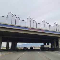 City of Cathedral City - Signage on the Overpass  12-02-2022