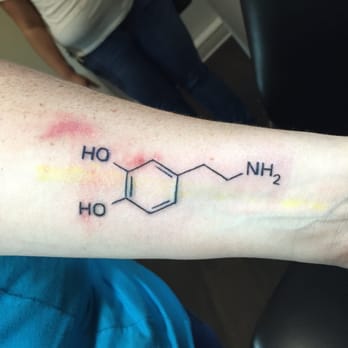 Skin Abrasions - Love the dopamine tattoo Ty did for me - Tattoo Near Me - Forest Park, Illinois