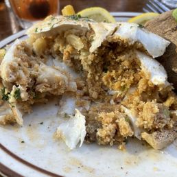 Crab Stuffed Halibut