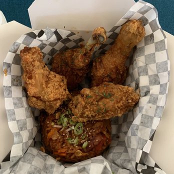 Vons Chicken - Regular fried chicken and Kimchi Fried Rice L4. Two Drums and Two Wings Lunch - Chicken Wings Near Me - San Jose, California Vons Chicken - Regular fried chicken and Kimchi Fried Rice L4. Two Drums and Two Wings Lunch - Chicken Wings Near Me - San Jose, California