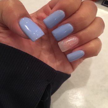 Beauty Lounge Spa - I like the color and how I chose to do the pattern but the dude didn't shape them - Nail Salons Near Me - Carson, California Beauty Lounge Spa - I like the color and how I chose to do the pattern but the dude didn't shape them - Nail Salons Near Me - Carson, California
