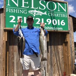 Nelson's Inshore Charter Fishing - Speckled Trout and Red Fish