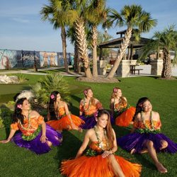 My Texas Aloha - Relaxing before a show at the Beautiful Balmoral Crystal Clear Lagoon in Humble TX