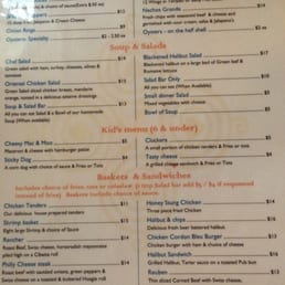 Menu Front Menu Front