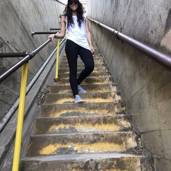 Aloha Diamond Head Hike - There's a huge staircase that you can take for a shortcut. Or if you go left instead you can take a longer, less steep path. - Bus Tours Near Me Aloha Diamond Head Hike - There's a huge staircase that you can take for a shortcut. Or if you go left instead you can take a longer, less steep path. - Bus Tours Near Me