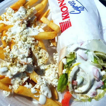 Sacramento County Fair - One of the only vegetarian plates to be found... Falafel wrap and Greek fries - Festivals Near Me - Sacramento, California Sacramento County Fair - One of the only vegetarian plates to be found... Falafel wrap and Greek fries - Festivals Near Me - Sacramento, California