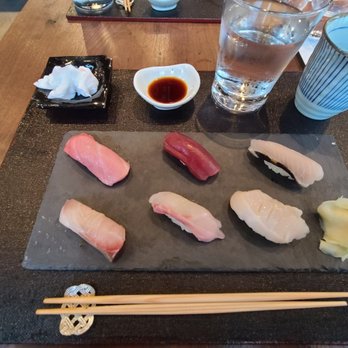 wa’z - Sixth course - Assorted nigiri - Japanese Near Me - Seattle, Washington