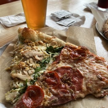 Vic's Pizzeria - Westside Locker and Chicken Pesto. Shift Trade IPA #8 - Pizza Near Me - Olympia, Washington Vic's Pizzeria - Westside Locker and Chicken Pesto. Shift Trade IPA #8 - Pizza Near Me - Olympia, Washington