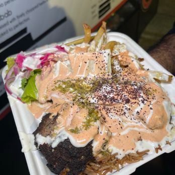 Chapli & Chips - Chapli Kabab Platter - Food Trucks Near Me - Bellerose, New York Chapli & Chips - Chapli Kabab Platter - Food Trucks Near Me - Bellerose, New York