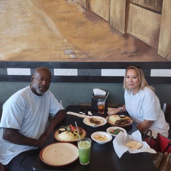 Fares Arabic Cuisine - My wife and I enjoying lunch at Fares Arabic Cusine. So sexy. - Halal Near Me - McAllen, Texas