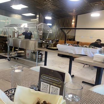 Saffron Grill - Back view of buffet - Indian Near Me - San Ramon, California