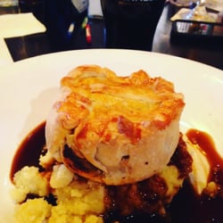 Fionn MacCool's - Steak and mushroom pie.
