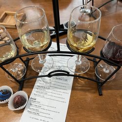 Fables & Feathers Winery - A custom flight!