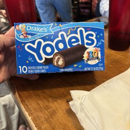 Box of Yodels to take home Box of Yodels to take home