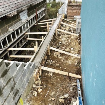 R&L General Contractors Masonry - Footing for retaining wall - General Contractors Near Me - Staten Island, New York R&L General Contractors Masonry - Footing for retaining wall - General Contractors Near Me - Staten Island, New York