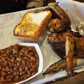 One & Only BBQ - Smoked chicken and baked beans - Chicken Wings Near Me - Memphis, Tennessee