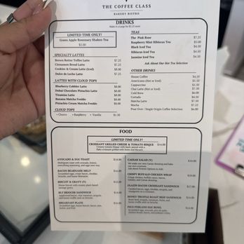 The Coffee Class - Menu - Coffee & Tea Near Me - Las Vegas, Nevada The Coffee Class - Menu - Coffee & Tea Near Me - Las Vegas, Nevada