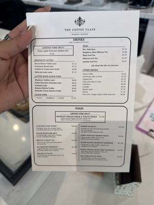Menu photo 7 The Coffee Class Las Vegas, NV Menu photo 7 The Coffee Class Las Vegas, NV