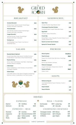 Menu photo 4 The Gilded Acorn Oklahoma City, OK