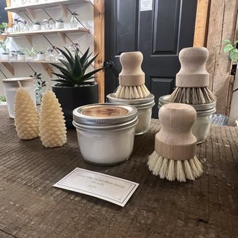 East Pine Plant Shop - Goat Milk Dish Soap + Brush - Nurseries & Gardening Near Me - Windham, Maine