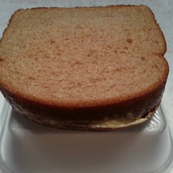 $2.05 Egg Salad Sandwich - 4 Stars - Identical to the egg salad your mom used to make. Assuming your mom was a decent cook.