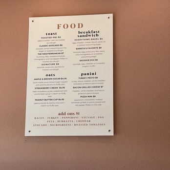 Neaux Coffee - Menu - Desserts Near Me - Maricopa, Arizona