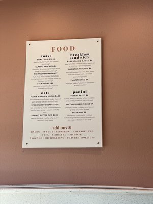 Menu photo 7 Neaux Coffee Maricopa, AZ