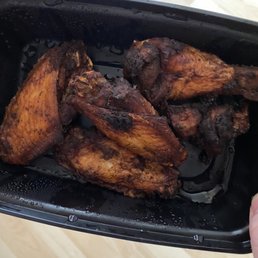Breadless 1/2 DZN Wings- burnt Breadless 1/2 DZN Wings- burnt