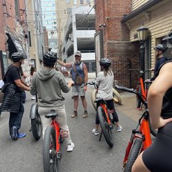 Music City eBikes - Owner Sean Gilder taking us through Printer's Alley. So fun, funny, and informative!