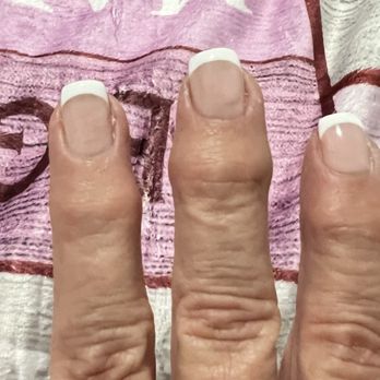Golden Nail Lounge - French with hard gel - Nail Salons Near Me - Las Vegas, Nevada Golden Nail Lounge - French with hard gel - Nail Salons Near Me - Las Vegas, Nevada
